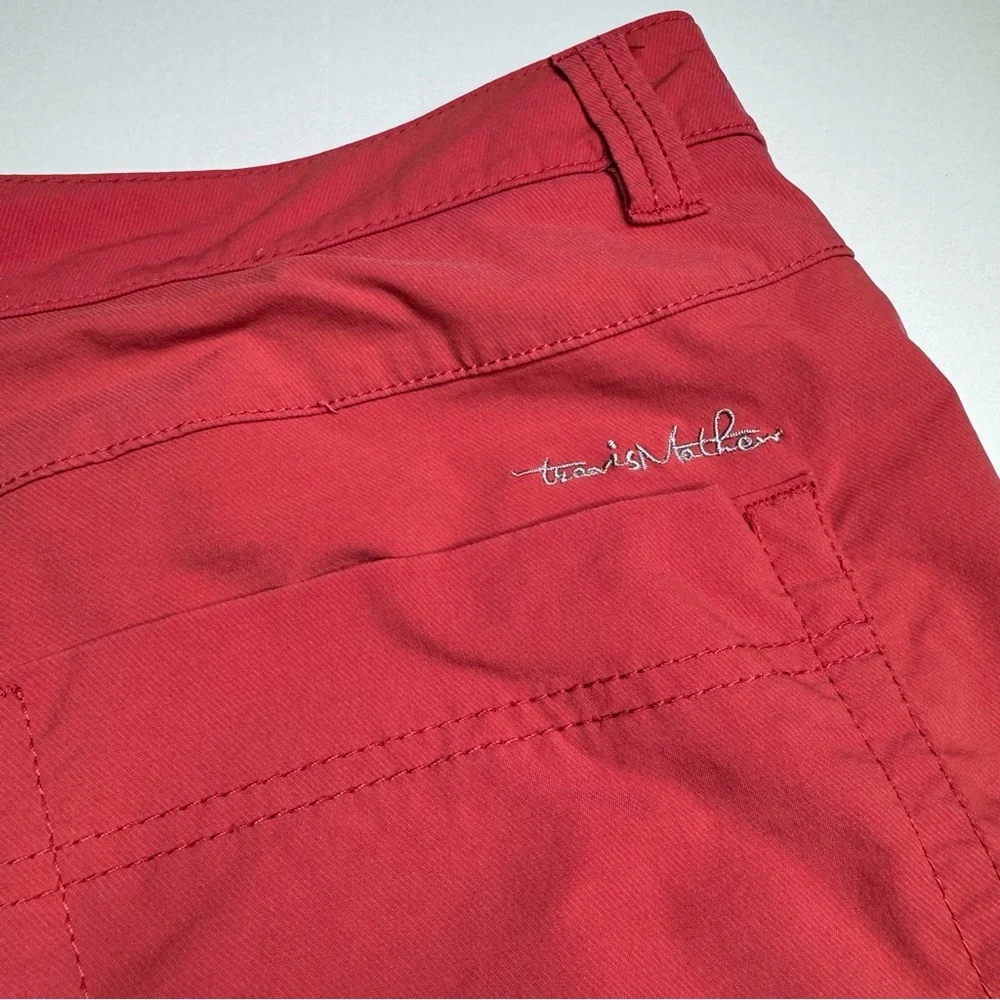 Travis Mathew Stretch Flat Front Golf Shorts 10” Inseam Preppy Athleisure